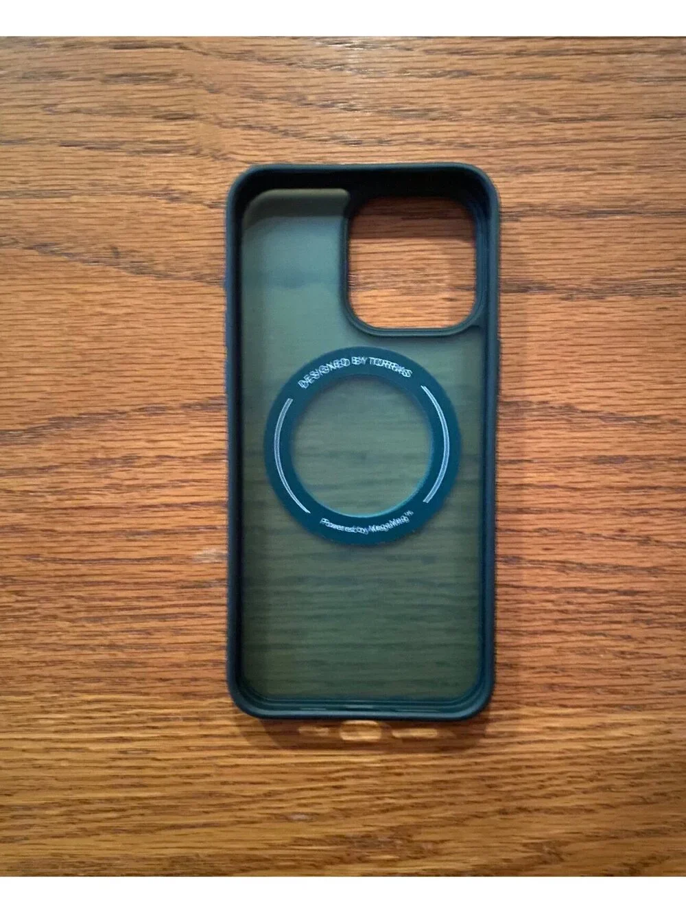 Torras Upro 360 degree Rotatable Magnetic Ring Case for iPhone 15 Pro Max Green
